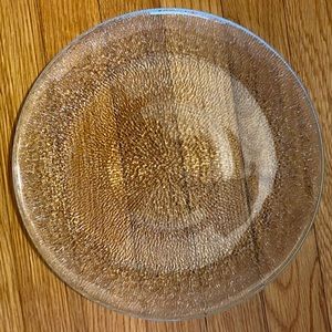 Glass Serving Plate